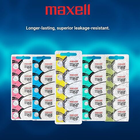 Maxell SR927SW 395 D395 SR57 SR927 Silver Oxide Watch Battery in Saudi Arabia