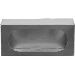منتجات المشترين LB383ALSM صندوق ضوء بيضاوي واحد ، ألومنيوم ناعم 3 "× 8" × 3 " in Kuwait