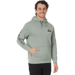 Quiksilver Men's Omni Logo Hoodie يسحب فوق الصوف المقنع in Kuwait