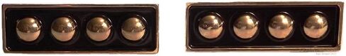 Star Trek "TNG" Four Star ADMIRAL RANK PIP Set of 2 in Saudi Arabia