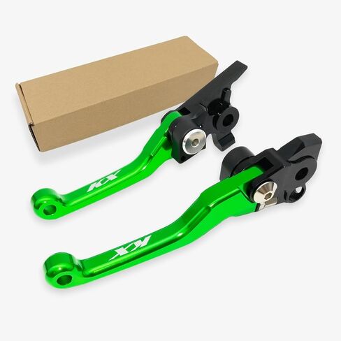 استبدال KX450 2024-2025 | KX450X 2024-2025 دراجة التراب رافعة فرامل CNC سبيكة الألومنيوم (Green_Glossy) in Kuwait