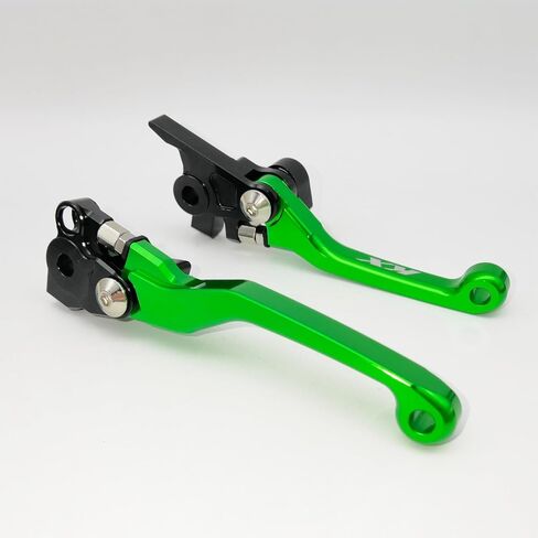 استبدال KX450 2024-2025 | KX450X 2024-2025 دراجة التراب رافعة فرامل CNC سبيكة الألومنيوم (Green_Glossy) in Kuwait