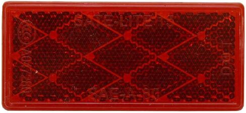 Sate-Lite Reflector 63001 | 3 1/4 × 1 1/2 بوصة أحمر in Saudi Arabia