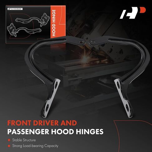 A-Premium Front Driver and Passenger Hood Hinges Compatible with Toyota 4Runner, Pickup, 1990-1995, Front Left and Right Side, 2-PC Set in Saudi Arabia