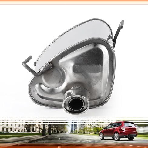 409 مرنان الصلب غير القابل للصدأ مرنان لاتفاقية مباشرة ملائمة العادم 2 "منفذ (OD) لـ Subaru Forester 2006 2007 2008 & Forester2006-2008 2.5L Non Turbo (VK-SF01) in Kuwait