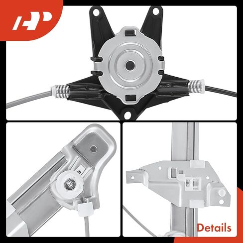 A-Premium Electric Power Window Regulator with Motor Compatible with Ford F-250 Super Duty 2013-2016, F-350 Super Duty, F-650, F-750, F-450 Super Duty, F-550 Super Duty, Rear Right Passenger Side in Saudi Arabia