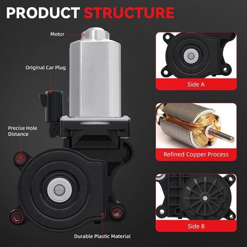 New 1pc Power Window Lift Motor Front/Rear Left/Right Fit Cadillac SRX Hummer H3 Chevy Malibu Pontiac G6 Sedan Saturn Aura Traverse GMC Acadia Outlook Buick Enclave Without Express Up & Down in Saudi Arabia