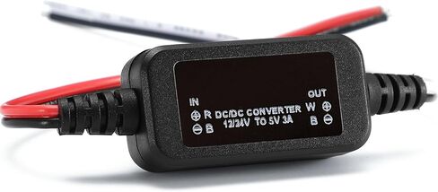 DC 12V/24V to 6V Voltage Converter DC 8-30V to 6V 2.5A/3A 18W Max Buck Converter Module Step-Down Converter Voltage Transformer Power Supply Adapter for Car Auto Vehicle Motor LED Lighting & More in Kuwait