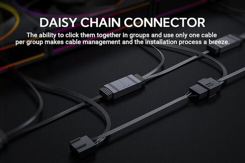 ID-COOLING AF-127-PINK Trio 3 Pack Case Fans Pink Fans Daisy-Chained 120mm Computer Fan for Radiator/CPU Air Cooler/Computer Case in Kuwait