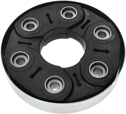 Driveshaft Coupler Joint Front 2153131800012 for Audi for A3 Quattro Base 2006-2007 for TT Quattro Base 2000-2006 & S Line 2003-2006 106mm-Bolt Circle Diameter with-Bolts Black in Saudi Arabia
