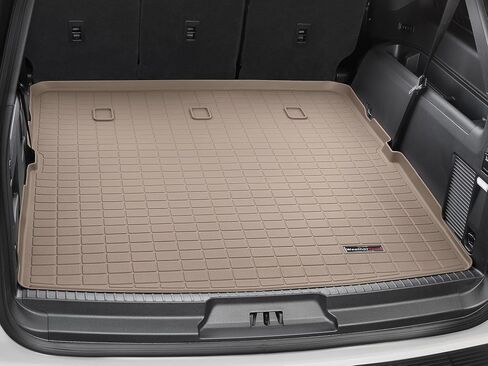 Weathertech Cargo Trunk Liner لـ Expedition Max ، Navigator L - خلف الصف الثاني (401091) أسود in Kuwait