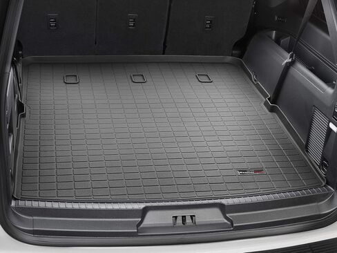 Weathertech Cargo Trunk Liner لـ Expedition Max ، Navigator L - خلف الصف الثاني (401091) أسود in Kuwait