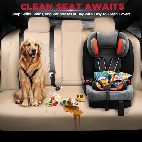 FREESOO for Honda Accord Seat Covers EX Hybrid 2023 2024 2025, Custom Fit Car Seat Covers, Luxury Waterproof Leather Seat Covers Full Set, Black in Kuwait