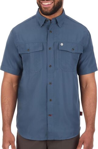 Coleman Mens UPF 40+ Ultra Lightweight Quick Dry Short Sleeve Guide Shirt Outdoor for Fishing Hiking Camping in Saudi Arabia