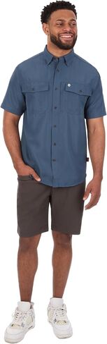 Coleman Mens UPF 40+ Ultra Lightweight Quick Dry Short Sleeve Guide Shirt Outdoor for Fishing Hiking Camping in Saudi Arabia