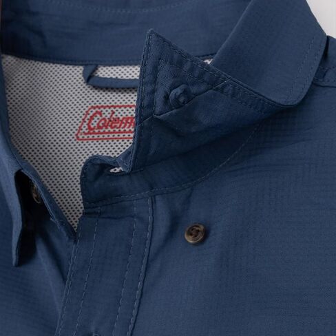 Coleman Mens UPF 40+ Ultra Lightweight Quick Dry Short Sleeve Guide Shirt Outdoor for Fishing Hiking Camping in Saudi Arabia