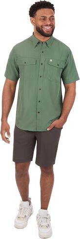 Coleman Mens UPF 40+ Ultra Lightweight Quick Dry Short Sleeve Guide Shirt Outdoor for Fishing Hiking Camping in Saudi Arabia