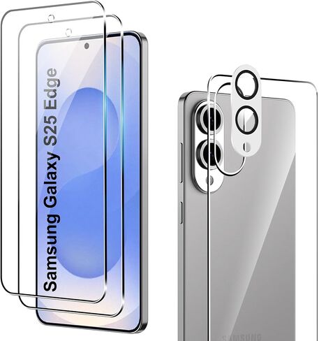 [3 Pack] for iPhone 16e/iPhone SE 4 2025 Back Screen Protector,9H Hardness,Tempered Glass,Bubble-Free,Anti-Scratch,6.1 inch in Kuwait