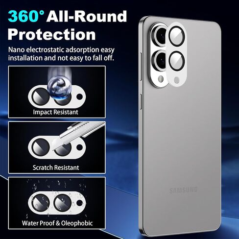 [3 Pack] for iPhone 16e/iPhone SE 4 2025 Back Screen Protector,9H Hardness,Tempered Glass,Bubble-Free,Anti-Scratch,6.1 inch in Kuwait
