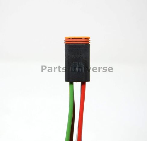 Deutsch DT 2-Pin Flange Pigtain Kit ، 14awg Pure Copper GPT Wires (مصنوعة في الولايات المتحدة) in Kuwait