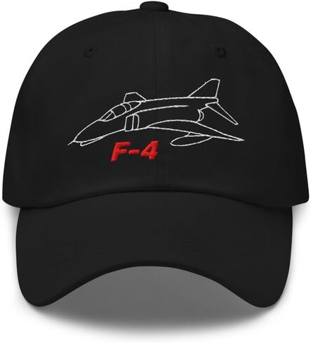 F-4 Phantom II HAT-قبعة طائرة عسكرية مطرزة للمحاربين القدامى والطيارين ومحبي الطيران أبي قبعة in Saudi Arabia