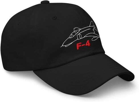 F-4 Phantom II HAT-قبعة طائرة عسكرية مطرزة للمحاربين القدامى والطيارين ومحبي الطيران أبي قبعة in Saudi Arabia