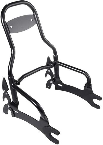 Green-L 12 "Sissy Bar Backrest Rack Rack Rack Abourting Abools Kit Fit for Indian Springfield 2016-2024 Chieftain 2014-2024 Challenger Limited Dark Horse 2020-2024 Roadmaster 2017-2024 Pursuit Elite 2023 in Saudi Arabia