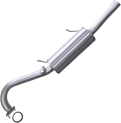 Northeastern Exhaust | Stainless Steel Rear Muffler Exhaust System Compatible for Nissan Pathfinder 2001-2004 | Infiniti QX4 2001-2003 3.5L | Free Gasket Included | Automotive Replacement Part in Saudi Arabia
