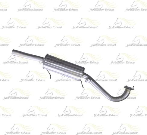 Northeastern Exhaust | Stainless Steel Rear Muffler Exhaust System Compatible for Nissan Pathfinder 2001-2004 | Infiniti QX4 2001-2003 3.5L | Free Gasket Included | Automotive Replacement Part in Saudi Arabia