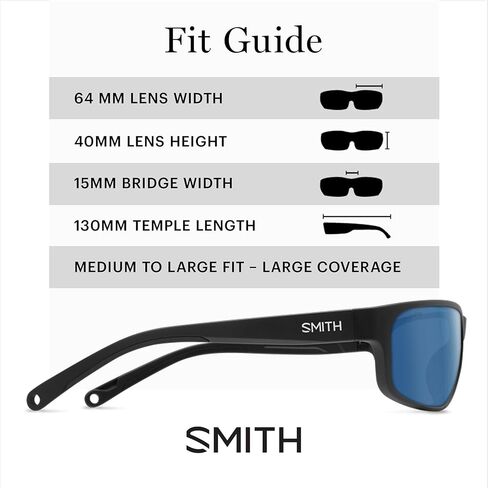 SMITH Redding 2 Sunglasses with Chromapop Lenses - Polarized Sunglasses - for Men & Women in Saudi Arabia