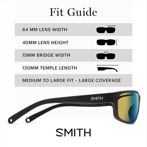 SMITH Redding 2 Sunglasses with Chromapop Lenses - Polarized Sunglasses - for Men & Women in Saudi Arabia