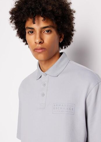 Armani Exchange للرجال المنتظمة اللغوية البولو in Saudi Arabia