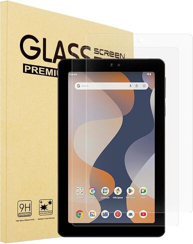واقي شاشة من الزجاج المقوى i-Tensodo مكون من قطعتين لجهاز Onn Tablet Pro 10.4 بوصة 2023 (الموديل: 100110603) فقط - (لا يناسب Onn 10.1/11 بوصة Tablet Pro)، 2.5D، شفاف عالي الدقة، صلابة 9H in Saudi Arabia