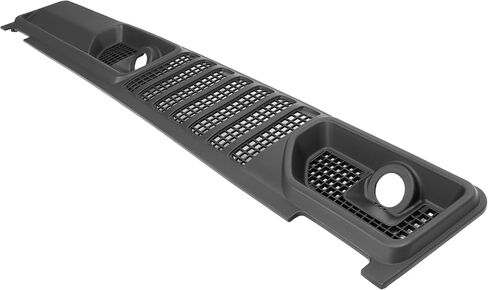 KUAFU Windshield Cowl Vent Grille Panel Compatible with 2018-2024 Jeep Wrangler 2020-2024 Jeep Gladiator Replacement for 68307260AC Window Wiper Cowl Panel Grille Cover Plastic in Saudi Arabia