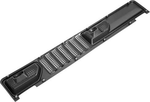 KUAFU Windshield Cowl Vent Grille Panel Compatible with 2018-2024 Jeep Wrangler 2020-2024 Jeep Gladiator Replacement for 68307260AC Window Wiper Cowl Panel Grille Cover Plastic in Saudi Arabia