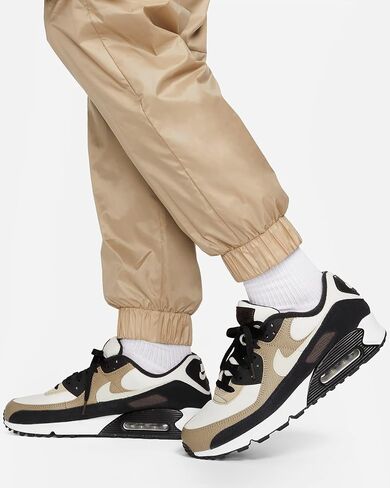 Nike Tech Men's Lined Woven Pants (Khaki/Black, FB7911-247) Size Large in Saudi Arabia
