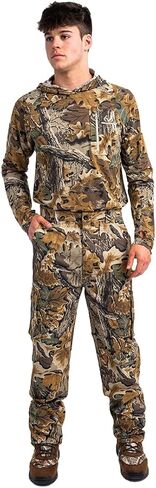 قميص Hoodie Camo Hoodie للرجال في RealTree خفيفة الوزن لصيد الأسماك أو الجري أو المشي لمسافات طويلة أو التخييم in Saudi Arabia