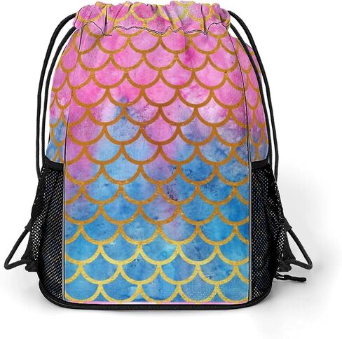 حقيبة صالة ألعاب بيسبول ربابة البيسبول مع سلسلة مقصورة الأحذية كيس سبورت شاطئ السباحة sackpack للنساء الرجال in Saudi Arabia