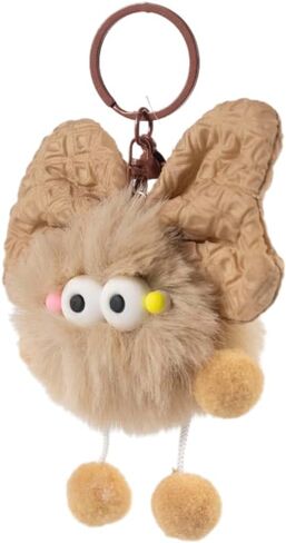 Cute Plush Keychain Kawaii Accessories Decorative Pendants for Backpacks Gifts for Women in Saudi Arabia