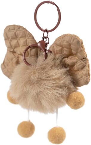 Cute Plush Keychain Kawaii Accessories Decorative Pendants for Backpacks Gifts for Women in Saudi Arabia