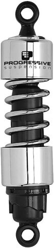 Progressive Suspension 412-4077C Chrome 13" Standard Replacement Rear Suspension Shock in Saudi Arabia