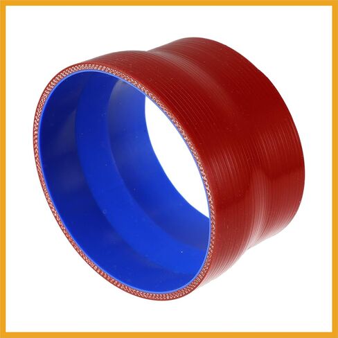 114-127mm 4.5"-5" ID Straight Silicone Reducer Hose Silicone Hose Coupler Intercooler Tube Red for Car Intercooler Intake Piping Replacement in Saudi Arabia
