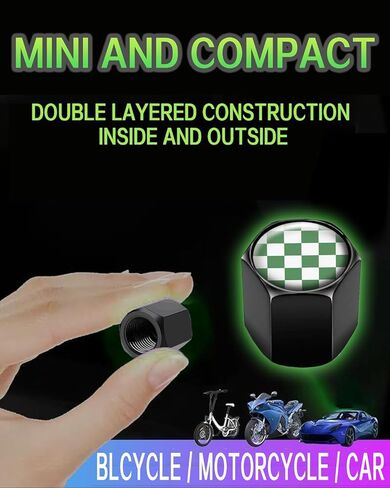 Metal Tire Valve Stem Caps 4 Pack,Car Wheel Stem Caps, Aluminum Universal Air Valve Covers for Cars, Trucks, SUVs, Bikes, Motorcycles, Bicycles(Cowhide White Brown Cow Skin) in Kuwait