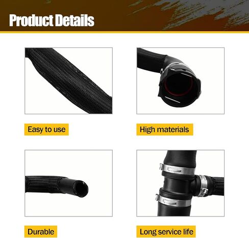 68246567AA Radiator Coolant Hose Fit for Jeep Renegade 2015 2016 2017 2018 2019 2020 2021 1.3L 2.4L in Saudi Arabia