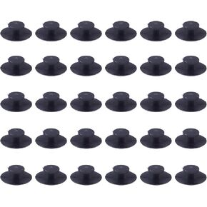 30Pcs 15mm Charm Backs for Medium Bogg Bag,Blank Bit Accessory for DIY Your Own Insert Charm,Button Backs Compatible with Simple Modern Tote,Simply Southern Bag,Most Rubber Beach Tote(White) in Saudi Arabia