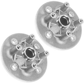 Caltric 2 Front Wheel Axle Hub Stators Caltric متوافقة مع Yamaha Rhino 660 YXR660F 2004 2005 2006 2007 in Saudi Arabia