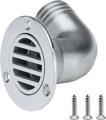 2 inch (50mm) Boat Deck Drain Marine 316 Stainless Steel Yacht Boat Floor Drain Scupper for 50MM Inner Diameter Pipes with Screws in Kuwait