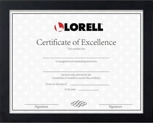 Lorell Versatile Certificate Holder, 8.5" x 1.2" (49218) in Saudi Arabia