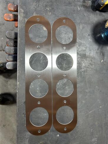 Pair of Bolt on Aluminum Hood Vents 16" with Steel Screens and Stainless Steel Hardware. Easy Installation While Giving Your Ride a Custom Look. in Saudi Arabia