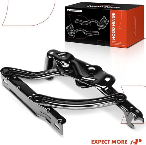 A-Premium Front Left Driver Hood Hinge Compatible with Chevrolet Malibu/Chevelle/El Camino 1964, Impala/Bel Air Biscayne 1963-1964, Chevy II 1963-1965 & Pontiac GTO & Oldsmobile 442, Cutlass, F85 in Saudi Arabia